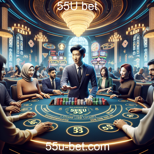A Experiência do Cassino ao Vivo na 55U bet